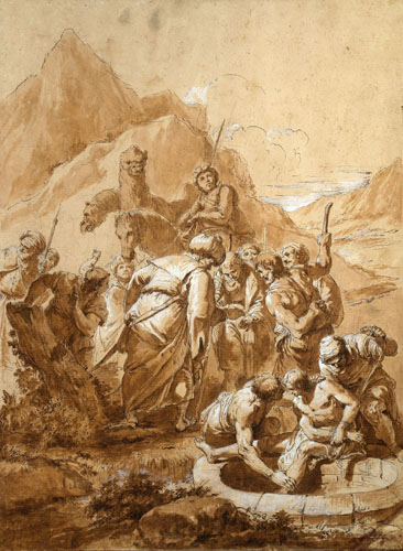 Joseph sold into Slavery by his Brothers