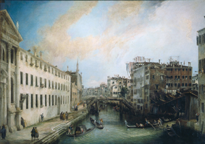 Antonio Canal detto il Canaletto (1697 - 1768)
Il rio dei Mendicanti (1724 - 1726)