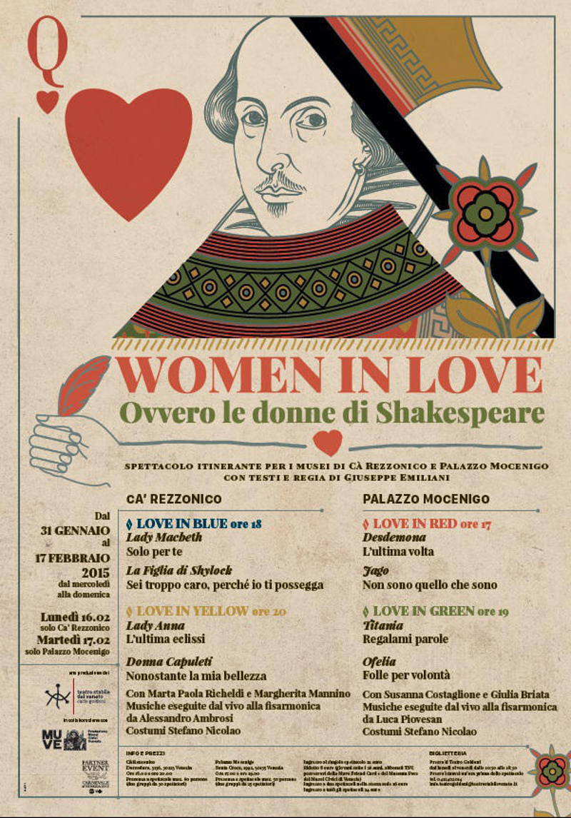 Women in Love_Teatro Stabile Veneto_Palazzo Mocenigo_Ca rezzonico_Carnevale venezia 2015