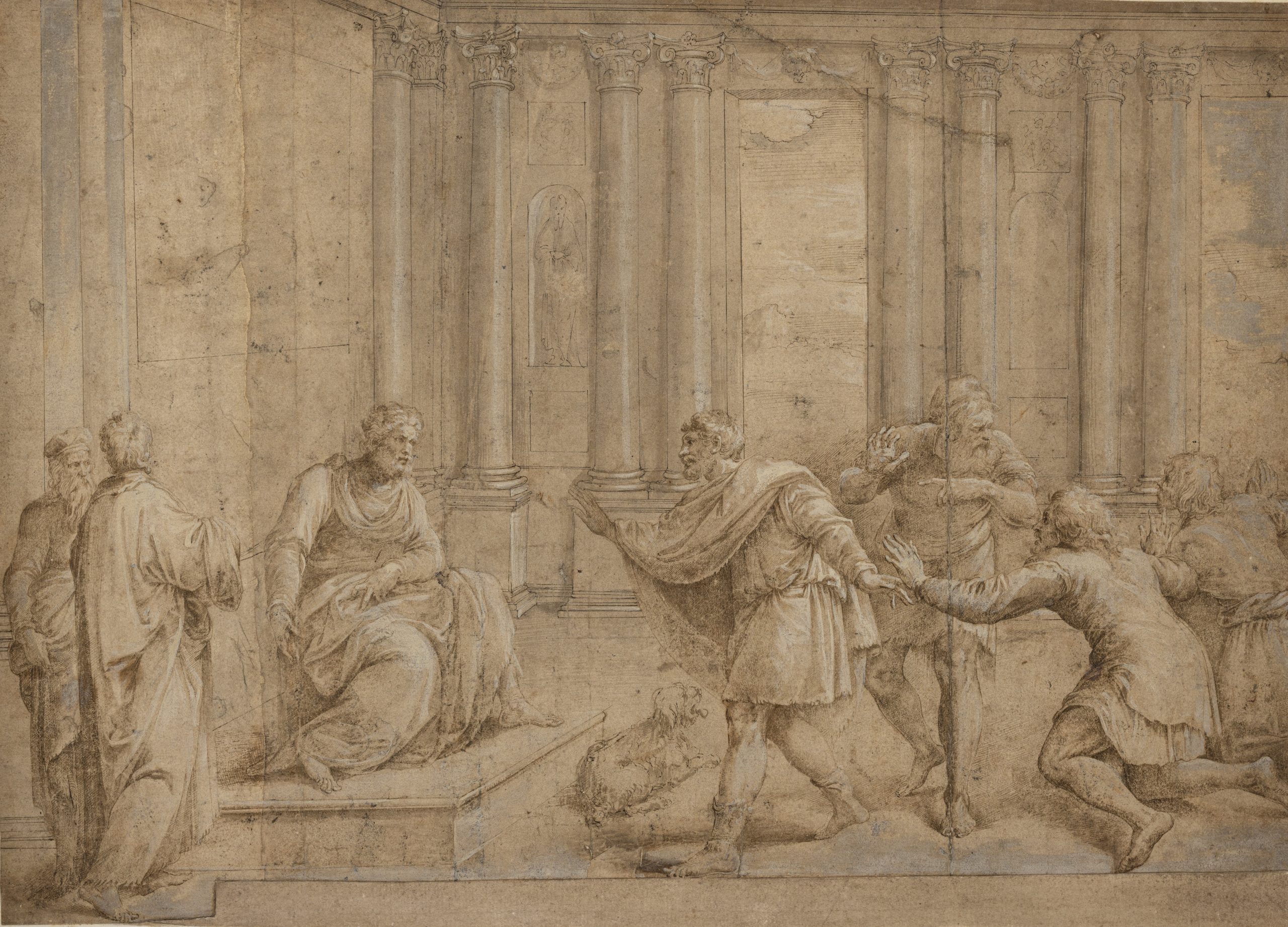 Scena classica, opera della donazione Galli