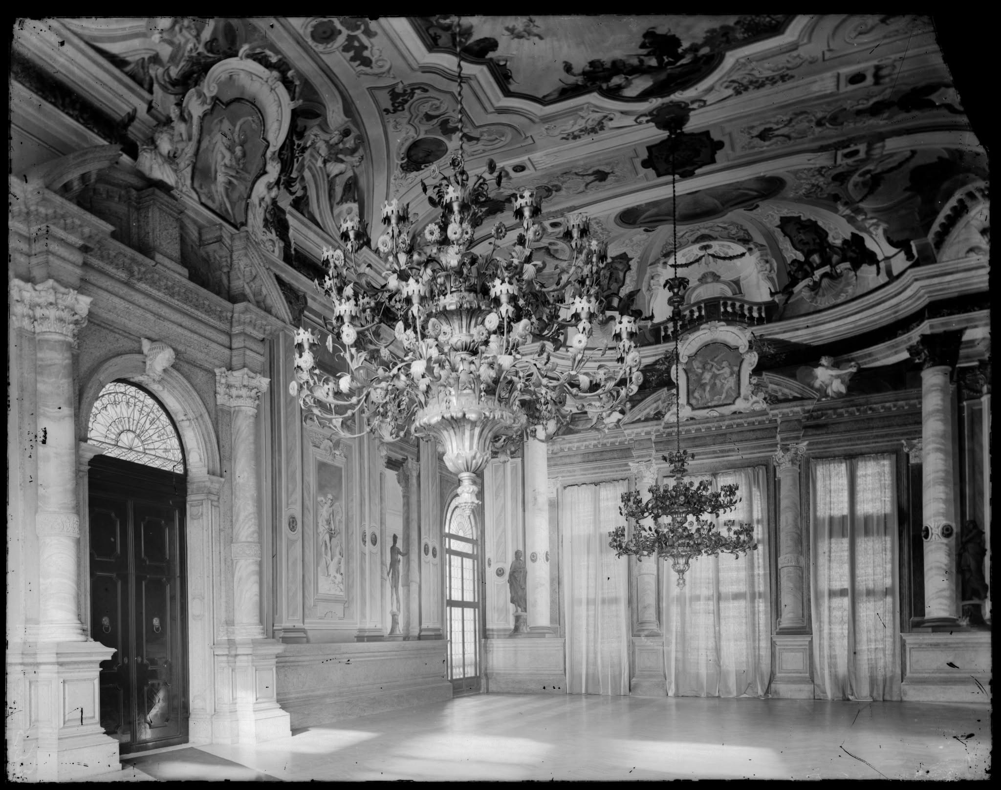 Foto storica Ca' Rezzonico